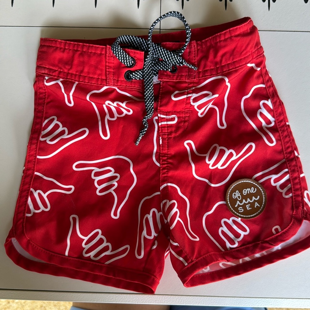Of One Sea shaka board shorts